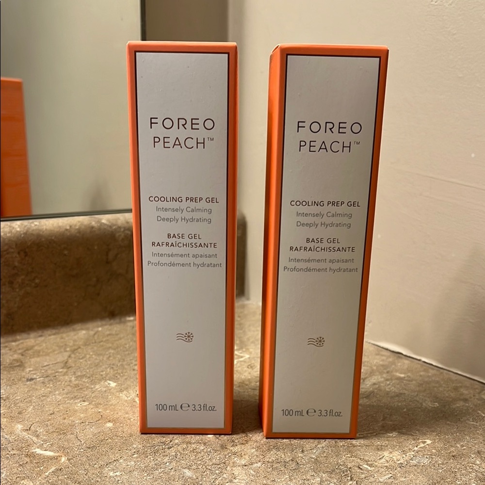 Foreo Peach Cooling Prep Gel - New